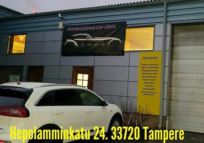Kuva autohuoltoliikkeestä Car Clinic Oy, Autokorjaamo Tampere